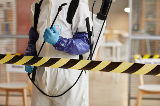 Professional Blood Cleanup technician working in Frisco, NC